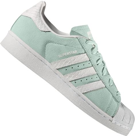 adidas superstar damen weiß mint|Adidas originals superstars.